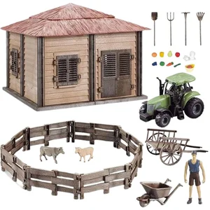 Zestaw farma ranczo domek rolnika DIY Zestaw farma ranczo domek rolnika DIY