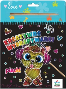 Kreatywne wydrapywanki Pieski