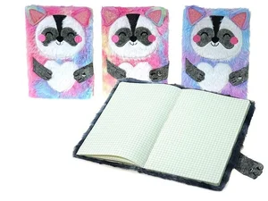 Notes A5/40K z okładką pluszową MIX Notes A5/40K z okładką pluszową MIX