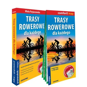 Trasy rowerowe dla każdego 2w1: przewodnik + mapa Trasy rowerowe dla każdego 2w1: przewodnik + mapa