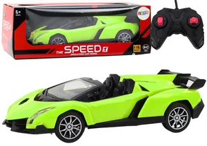 Auto sportowe RC 1:18 zielone Auto sportowe RC 1:18 zielone