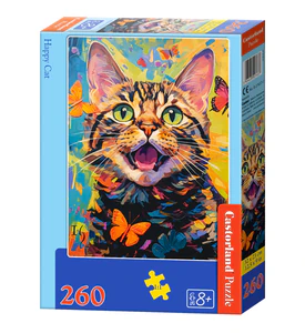 Puzzle 260 Happy Cat B-27637-1