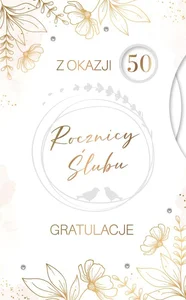 Karnet Rocznica Ślubu Karnet Rocznica Ślubu