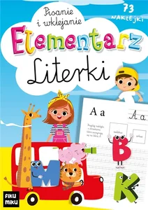 Elementarz Literki Pisanie i wklejanie