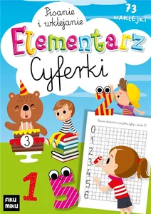 Elementarz cyferki Pisanie i wklejanie