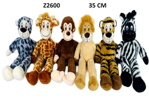 Zwierzęta dżungla 35cm MIX
