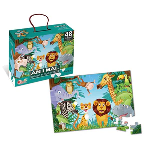 Puzzle Jumbo dżungla 48 el. Puzzle Jumbo dżungla 48 el.