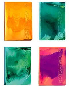 Zeszyt A5 holographic 60k. kratka 1szt.mix