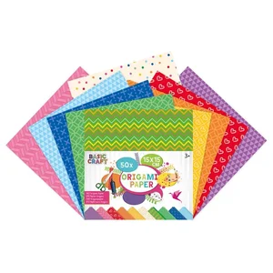 Blok kartek do origami 15x15cm/50K