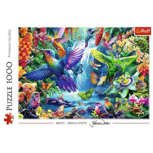 Puzzle 1000 Kolibry w tropikach Puzzle 1000 Kolibry w tropikach