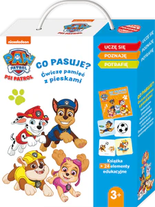 Psi Patrol Co pasuje? Ćwiczę pamięć z pieskami