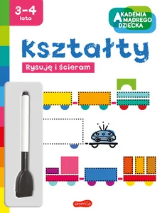 Akademia mądrego dziecka Kształty Rysuję i ścieram