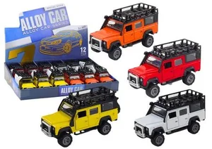 Auto terenowe 1:32 światła dźwięk napęd metal MIX Auto terenowe 1:32 światła dźwięk napęd metal MIX