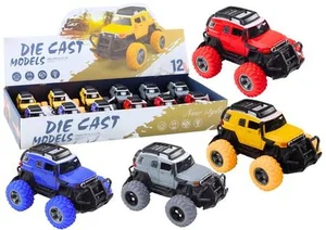 Auto terenowe 1:32 metal gumowe koła napęd MIX Auto terenowe 1:32 metal gumowe koła napęd MIX