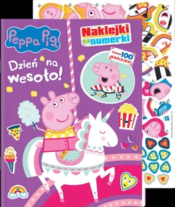 Peppa Pig Naklejki na numerki Dzień na wesoło