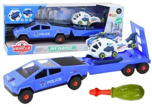 Auto z helikopterem i lawetą do rozkręcania Auto z helikopterem i lawetą do rozkręcania