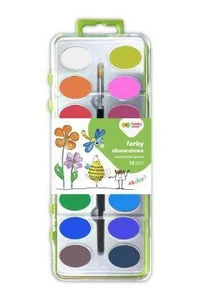 Farby akwarelowe Premium Happy Color 12 kolorów Farby akwarelowe Premium Happy Color 12 kolorów