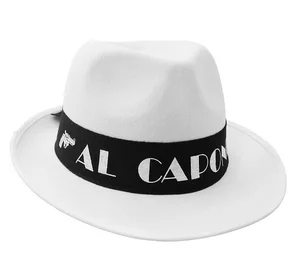 Kapelusz Al Capone biały Kapelusz Al Capone biały