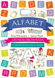 Alfabet do kolorowania - z kredkami poznajemy