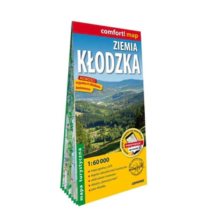 Ziemia Kłodzka laminowana mapa turystyczna 1:60 000 Ziemia Kłodzka laminowana mapa turystyczna 1:60 000