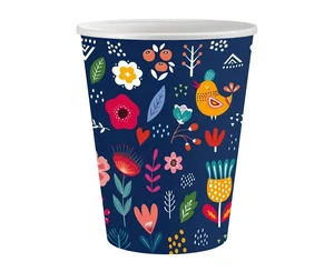 Kubeczki papierowe Summer Have fun 250ml 6szt Kubeczki papierowe Summer Have fun 250ml 6szt