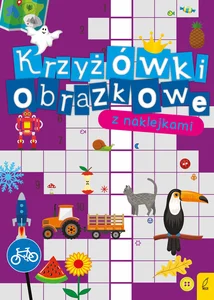 Krzyżówki obrazkowe z naklejkami Krzyżówki obrazkowe z naklejkami