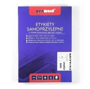 Etykiety samoprzylepne A4/100K 16x105x37mm Etykiety samoprzylepne A4/100K 16x105x37mm