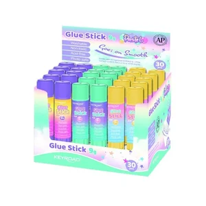 Klej w sztyfcie 9g Pastel kolorowy (30szt) Klej w sztyfcie 9g Pastel kolorowy (30szt)