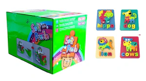 Puzzle piankowe 3D (12szt)
