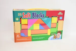 Klocki piankowe 67szt