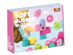 Klocki miękkie 13szt Klocki miękkie 13szt