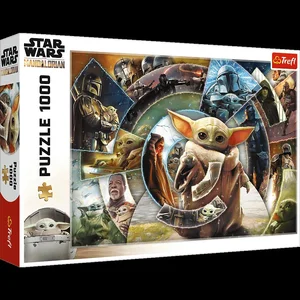 Puzzle Star Wars Podróż Grogu 1000