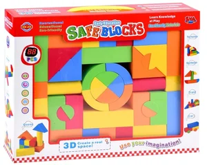Klocki piankowe 96szt Klocki piankowe 96szt