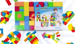 Klocki piankowe 76szt Klocki piankowe 76szt