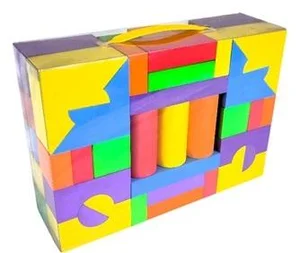 Klocki piankowe 61szt Klocki piankowe 61szt