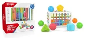 Klocki i sorter 13szt