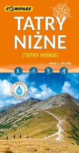 Tatry Niskie (Tatry Niżne) - mapa laminowana 1:50 000 Tatry Niskie (Tatry Niżne) - mapa laminowana 1:50 000