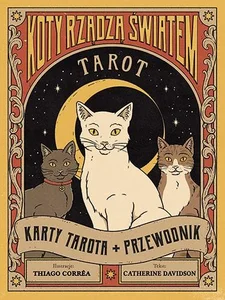 Tarot Koty rządzą światem Karty tarota + przewodnik