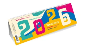 Kalendarz 2026 ze spiralką 1/2 formatu A4 poziomy Kalendarz 2026 ze spiralką 1/2 formatu A4 poziomy