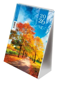 Kalendarz 2026 ze spiralką A5 pionowy