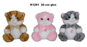 Kot z głosem 20cm MIX Kot z głosem 20cm MIX