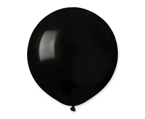 Balony pastel czarne 25szt Balony pastel czarne 25szt