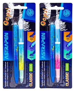 Zakreślacz i cienkopis 2w1 + długopis Astrapen Oops blister 1szt.mix Zakreślacz i cienkopis 2w1 + długopis Astrapen Oops blister 1szt.mix
