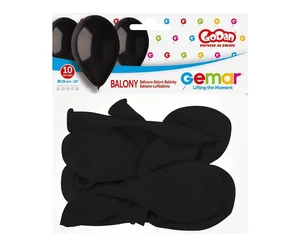 Balony premium czarne 10szt Balony premium czarne 10szt