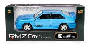 RMZ Audi Quattro Coupe 1980-1991 jasnoniebieski RMZ Audi Quattro Coupe 1980-1991 jasnoniebieski