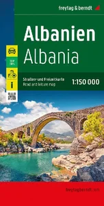 Mapa Albania 1:150 000 Mapa Albania 1:150 000