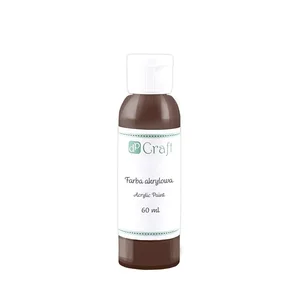 Farba akrylowa ciemnobrązowa 60ml Farba akrylowa ciemnobrązowa 60ml