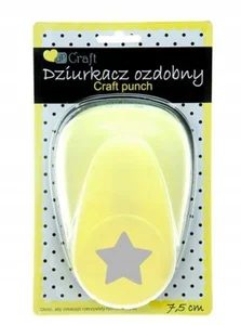 Dziurkacz ozdobny gwiazda 7,5cm
