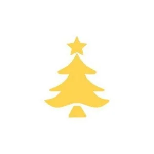 Dziurkacz ozdobny/kreatywny 3,7cm - choinka (JCDZ-115-137)