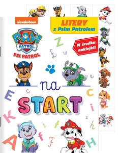 Psi Patrol Na start 6 Litery z Psim Patrolem Psi Patrol Na start 6 Litery z Psim Patrolem